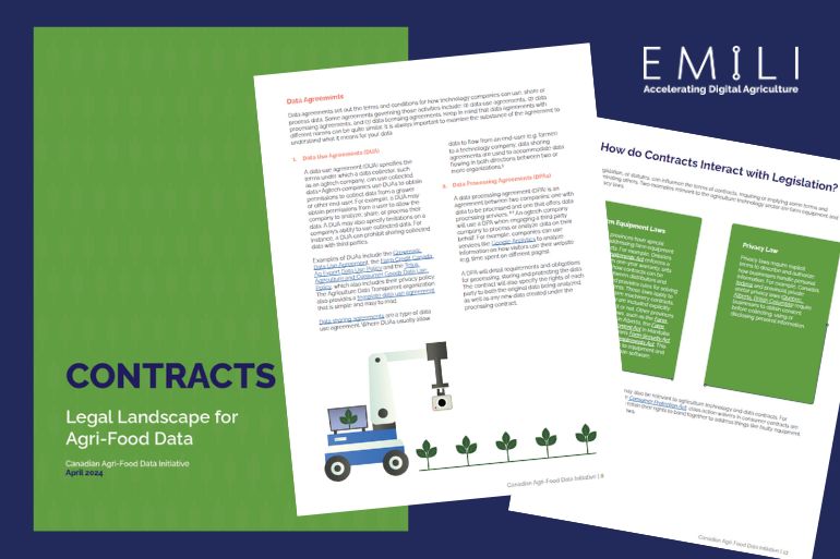 EMILI’s first Legal Landscape guidebook aims to increase understanding of agtech contracts