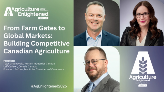 Agriculture Enlightened panel to discuss strengths, opportunities of Canada’s agri-food value chain